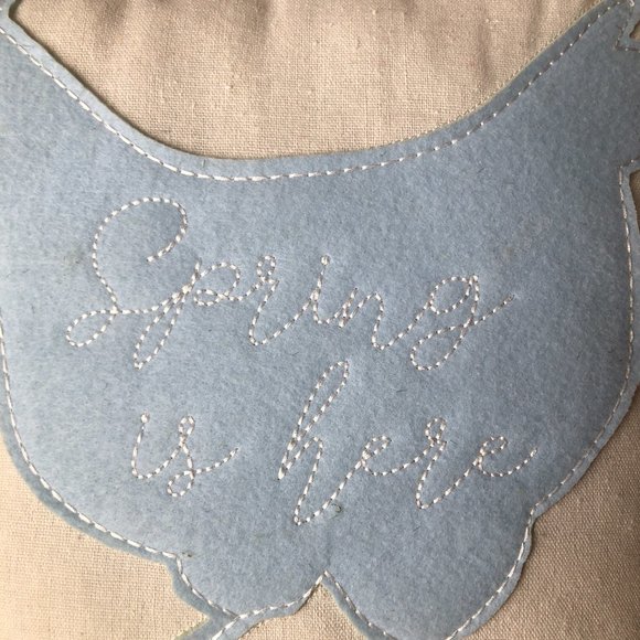 NEW Adorable Spring is Here Accent Chicken Pillows (2) - Picture 4 of 7